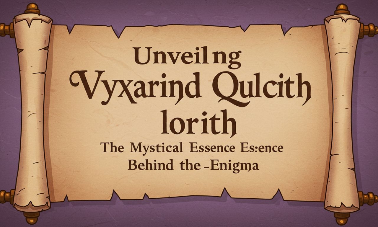 vyxarind qylorith: The Mystical Essence Behind the Enigma